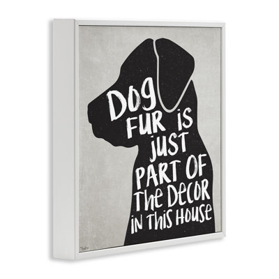 «Dog Daccor Expression Humor Black Lab Family Pet» par Gigi Louise - impression d'art graphique