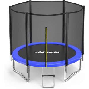 Zupapa 6ft (183cm of Diameter) Heavy Duty Trampoline with Enclosure Net