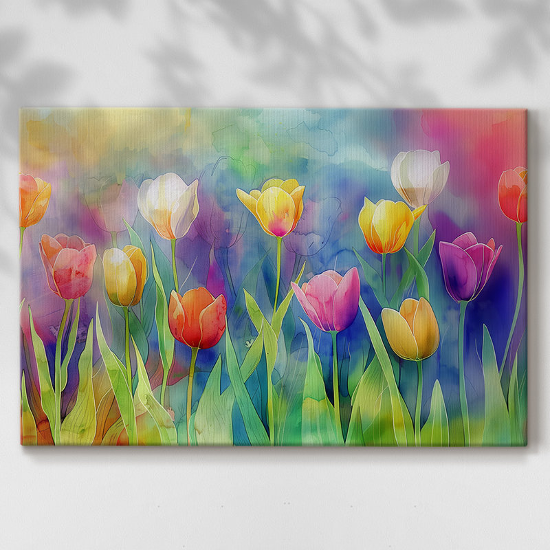 Série Floral-CXII -Galerie enveloppée Cavas, 40 x 60