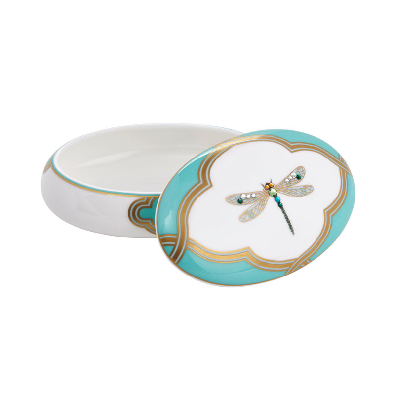 My Dragonfly Bone China Accessory Box