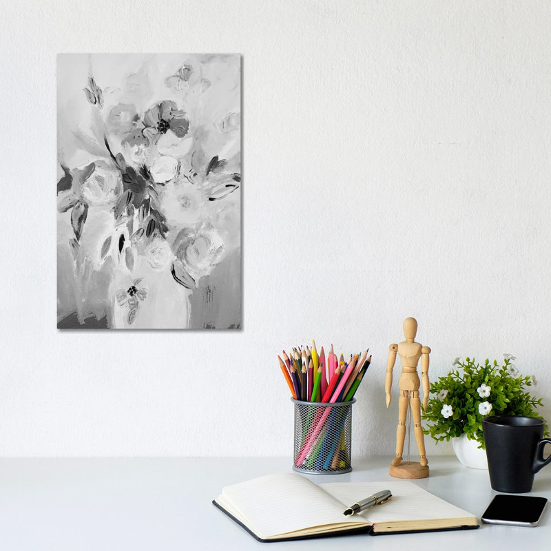 Soft Vase by Daisy D - Wrapped Canvas Print, 20.32 cm H x 30.48 cm W