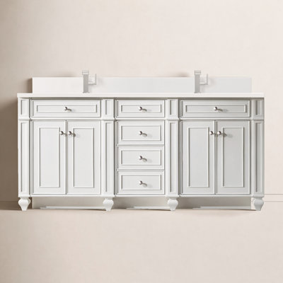 Calisto 72" Double Bathroom Vanity