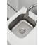 Îlot de cuisine extérieur modulaire 3 pièces VESTIVium - Barbecue au gaz à 6 brûleurs avec rôtissoire infrarouge arrière, module d'évier, réfrigérateur et ensemble de rangement, comptoir en quartz blanc, acier inoxydable (NG)-126295142-128704770