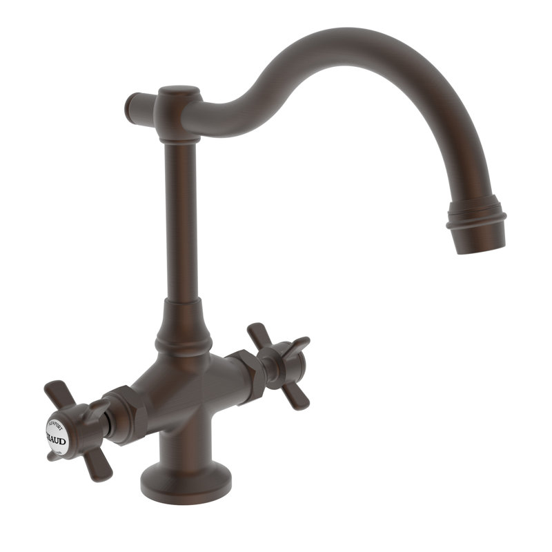 Fairfield Double Handle Bar Faucet, English Bronze