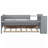 Multi-Functional Twin Daybed with Drawers, Trundle, Headboard Storage, Tables, and USB Charging Station for Versatile Living Spaces-1711250260
