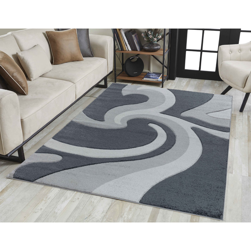 Beaulieu Abstract Area Rug, Rectangle 120 x 170cm