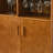 Rustic Farmhouse Wine Cabinet with Glass Holder & Adjustable Shelf – Multi-Functional Storage Sideboard for Kitchen, Dining Room & Coffee Bar