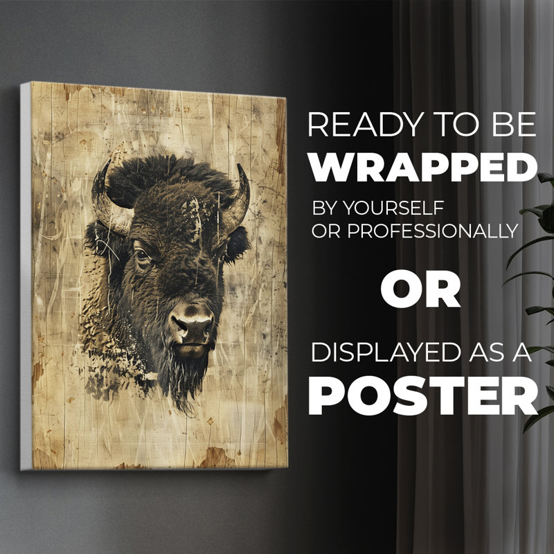ANIMALS Series CDXCV - Impression sur toile seulement - NON CADRE, H 18 po x l 12 po