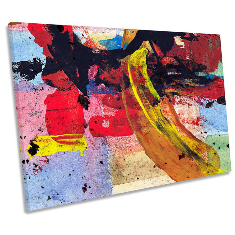 Modern Abstract Grunge Design Picture CANVAS WALL ART Print