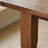 Brown Rectangular Solid Wood Dining Table-107787652