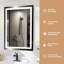 Miroir de salle de bain mural / sans cadre Worreno-1839046341