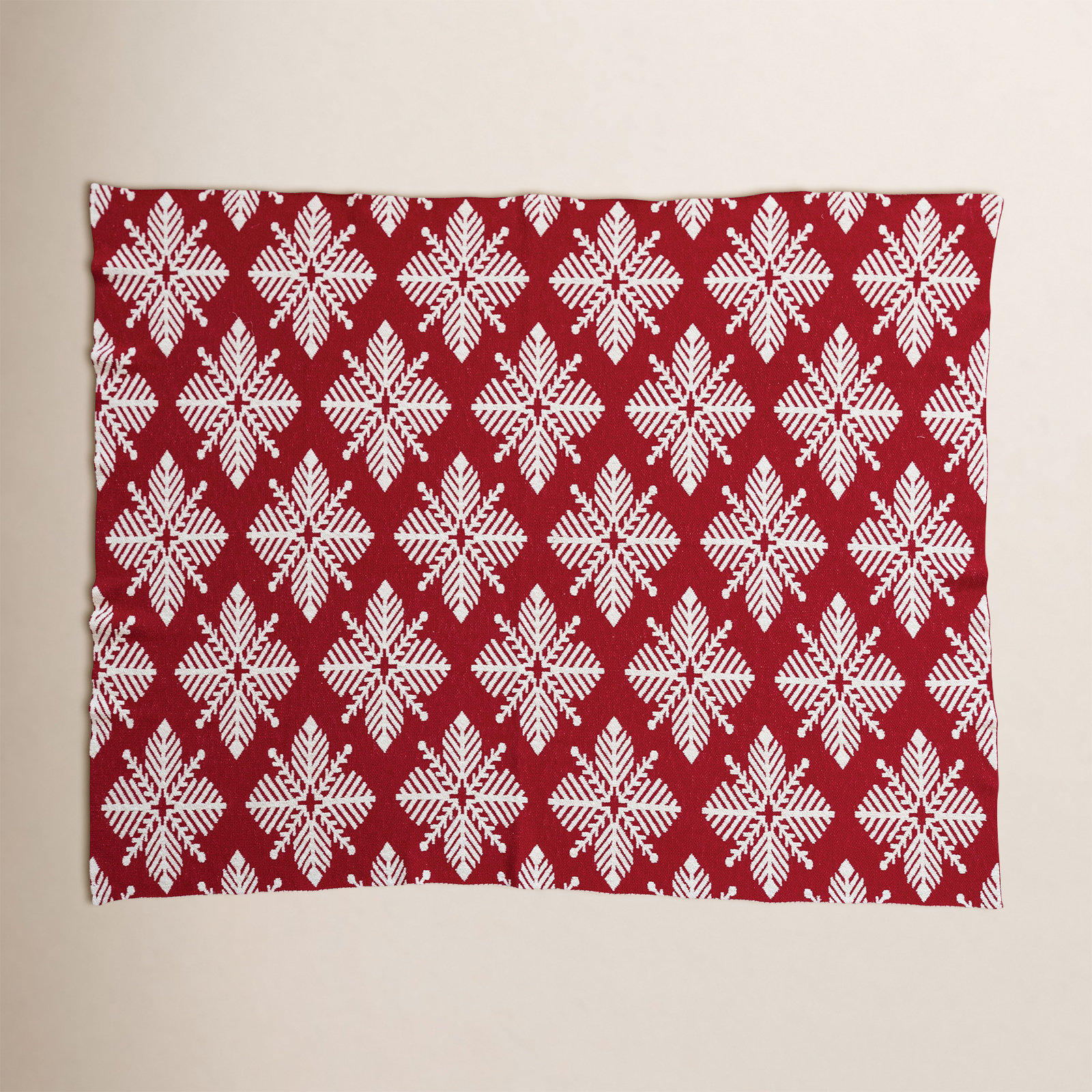 Knitted Throw Blanket