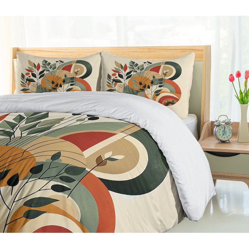 Monstera Duvet Cover, Queen Duvet Cover + 2 Standard Shams