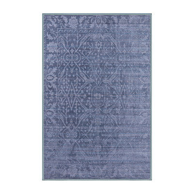 Tapis oriental bleu Haman