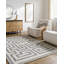 Rectangle Desiree Geometric Hand Tufted Wool Area Rug in Black/Brown-1865403638