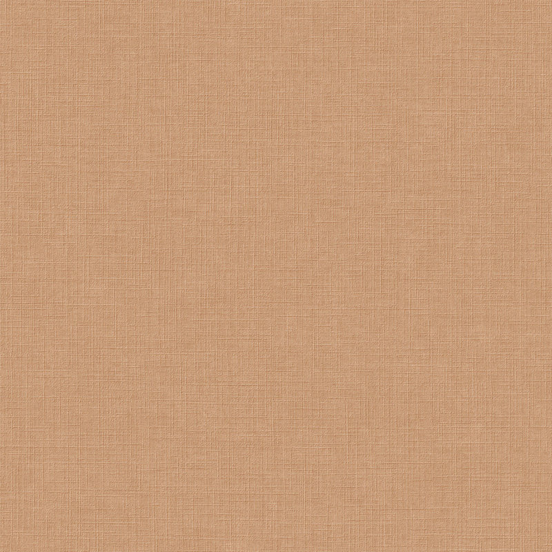 Inia Collection Textile Plain Wallpaper Roll, Teracotta Red