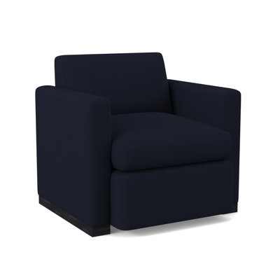Ledger Upholstered Swivel Accent Chair