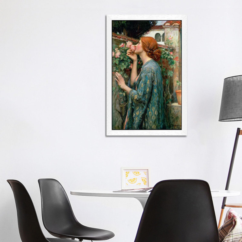 Print, 66.04 cm H x 45.72 cm W, White Framed