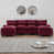 Chenille rouge Claret est en rupture de stock