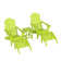Shaunna 5 Pieces Seating Group with Table and Ottoman