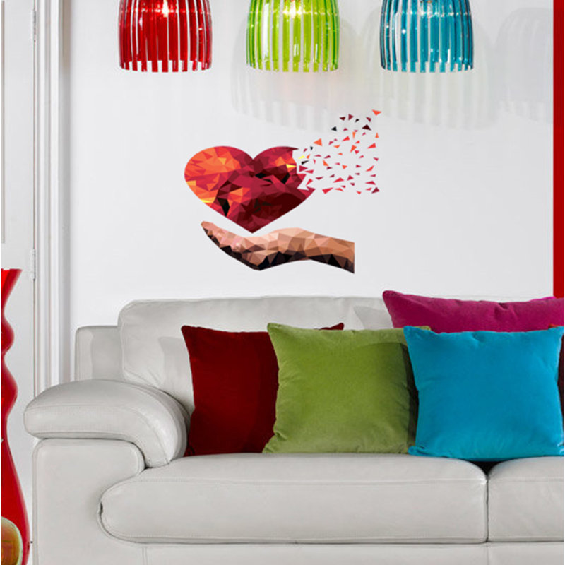 Abstract Wall Decal, 22" H x 22" W