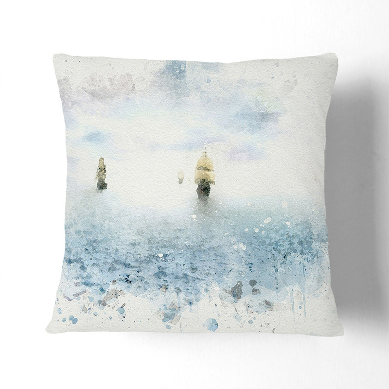 Square Throw Cushion, 55cm H x 55cm W x 20cm D