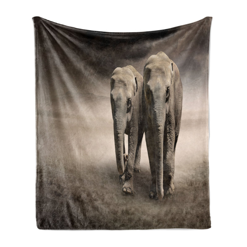 Hand Woven Throw Blanket, 50" W x 70" L