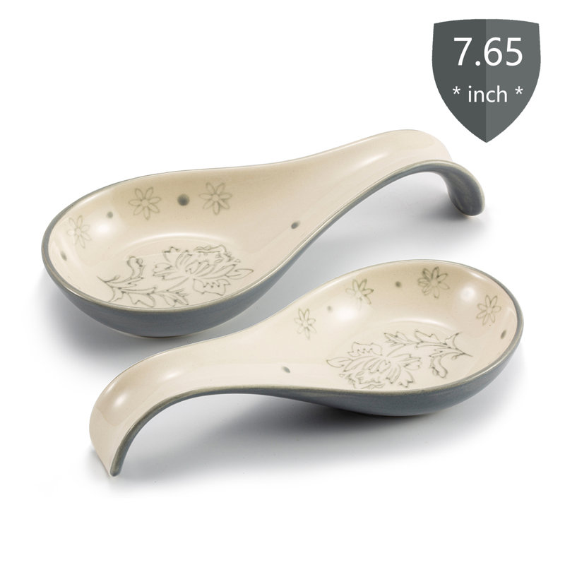 Ceramic / Porcelain Spoon Rest