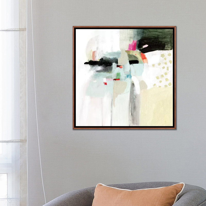 Kaleidoscope Falls II par Victoria Borges - reproduction d'art, Aucun mat, H 26 po x l 26 po x P 1,5 po, Cadre bois classique