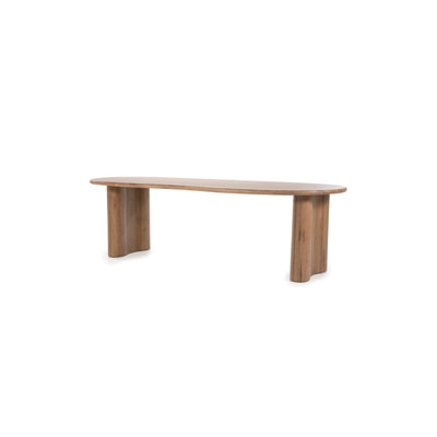 Dining Table Oval Solid Oak Dining Table
