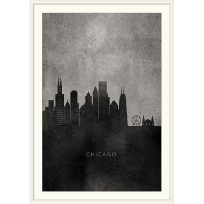 «minimaliste horizons chicago par kate lillyson, impression