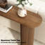 Console en bois massif cannelé Gennari-640694342