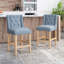 Ensemble de 2 tabourets de comptoir rembourrés en tissu rembourrés pour comptoir de cuisine ou bar-1772408789