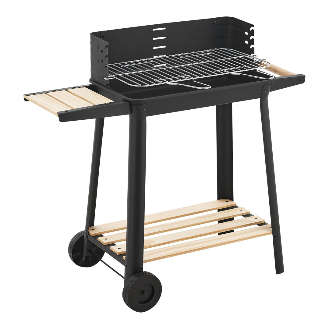 Dakota Fields Tragbarer Holzkohlegrill 86 cm