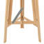 Table de bar pliable en bois