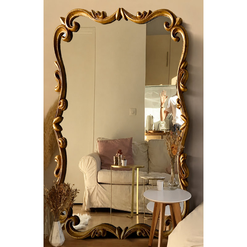 Rectangle Solid Wood Mirror