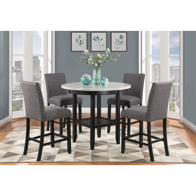 Tabouret de bar transitionnel (ensemble de 2)