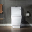 Toilette allongée une pièce à double chasse-58713037
