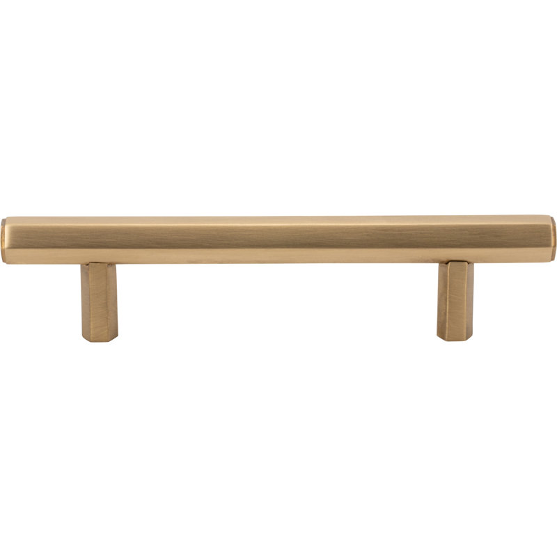 Insignia 3 3/4" Center to Center Bar pull, Satin Brass