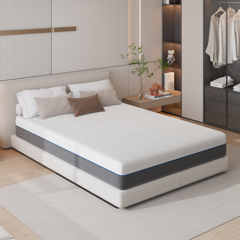 Matelas en mousse viscoélastique gélifiée 10 pouces, Simple