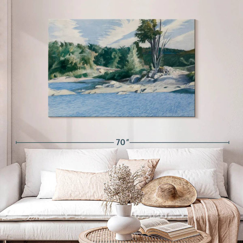 Alvord White River à Sharon, H 32 po x l 48 po