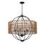 Luminaire suspendu 6 lumières Fernley