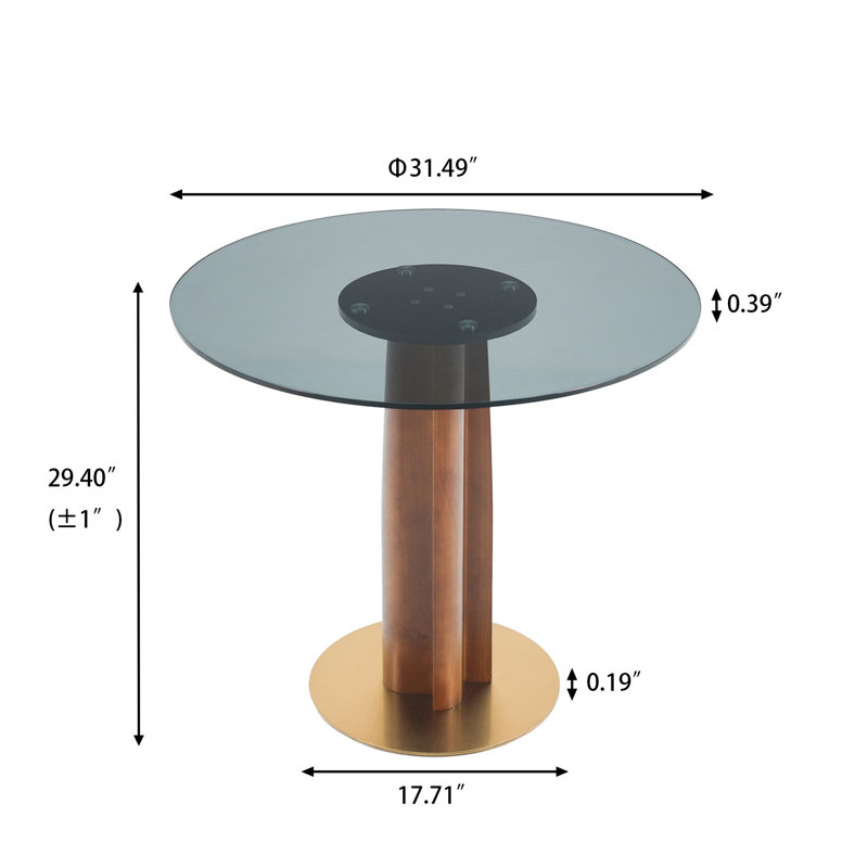 Modern Round Dining Table