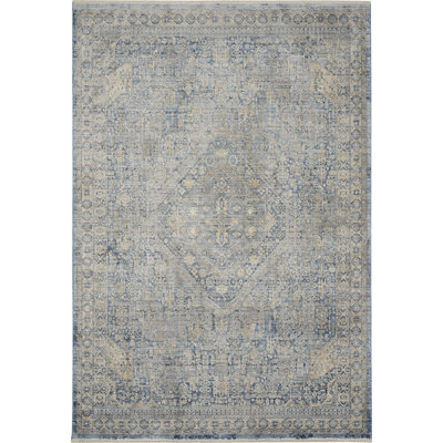 Tapis bleu Suellen