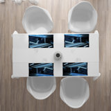 Polyester Abstract Rectangle Placemat