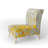 Explosion Blocks - Modern Upholstered Slipper Chair-46365134