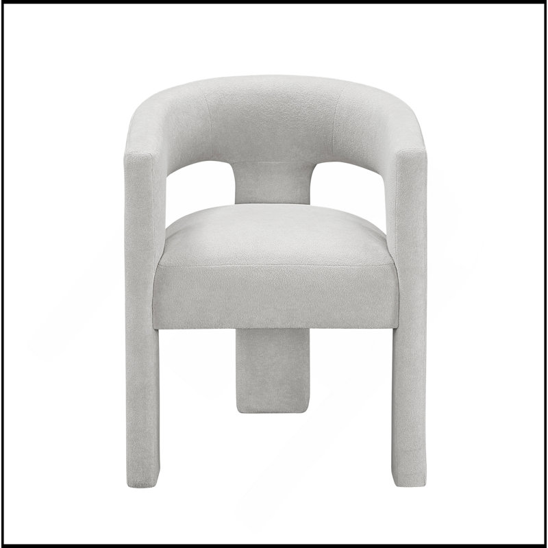 Ensemble de 2 fauteuils d'appoint élégants et modernes Modern Luxury, Gris clair, Gris clair
