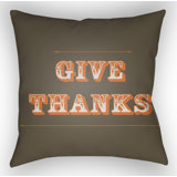 Indoor/Outdoor Reversible Throw Pillow