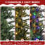 Arbre de Noël artificiel pré-éclairé pour la maison ou le bureau-1333262350