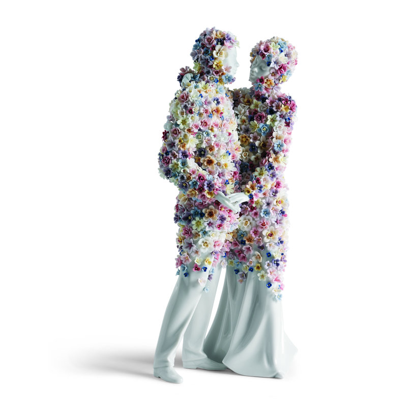 Love III Blossoms Figurine